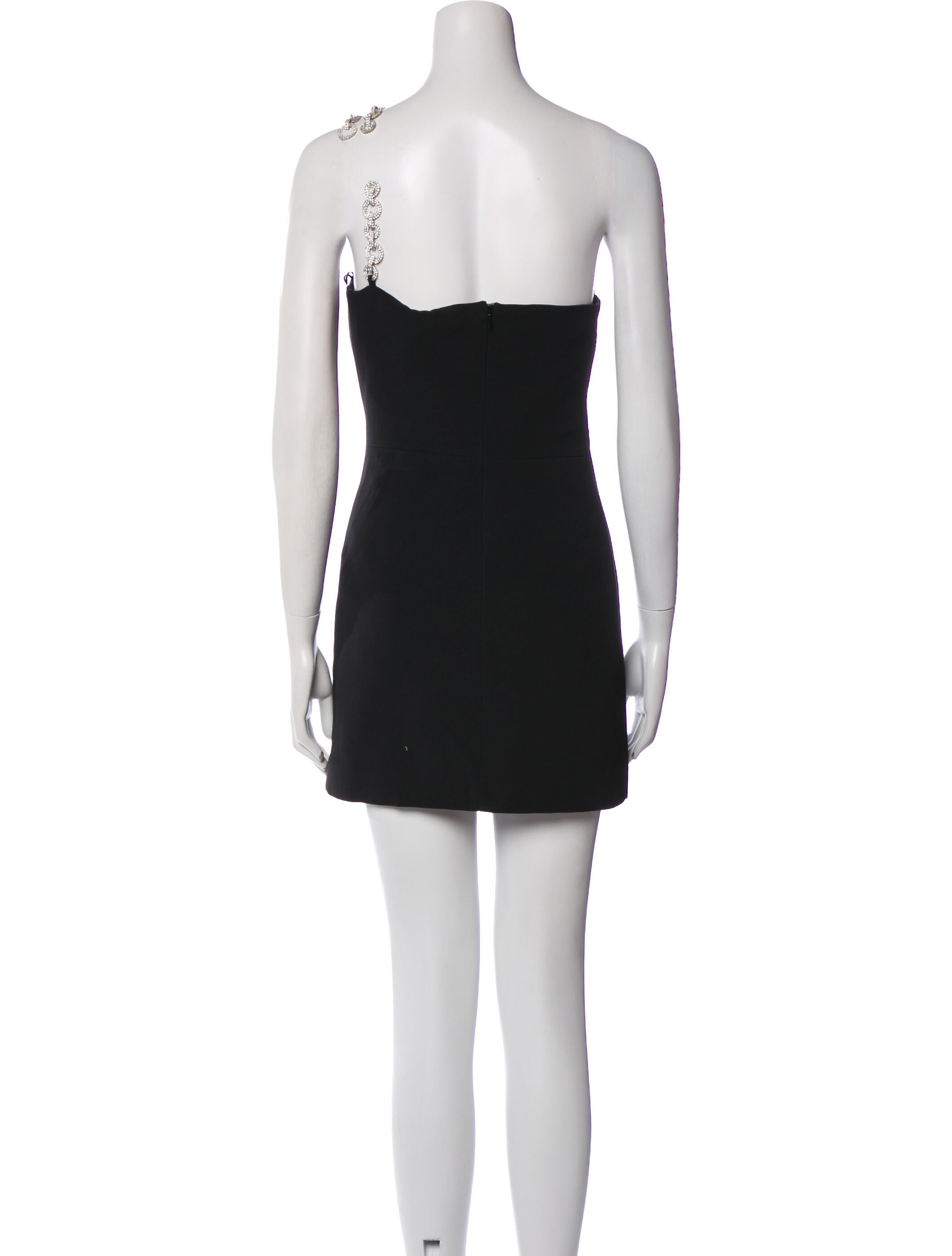 David Koma One-Shoulder Mini Dress